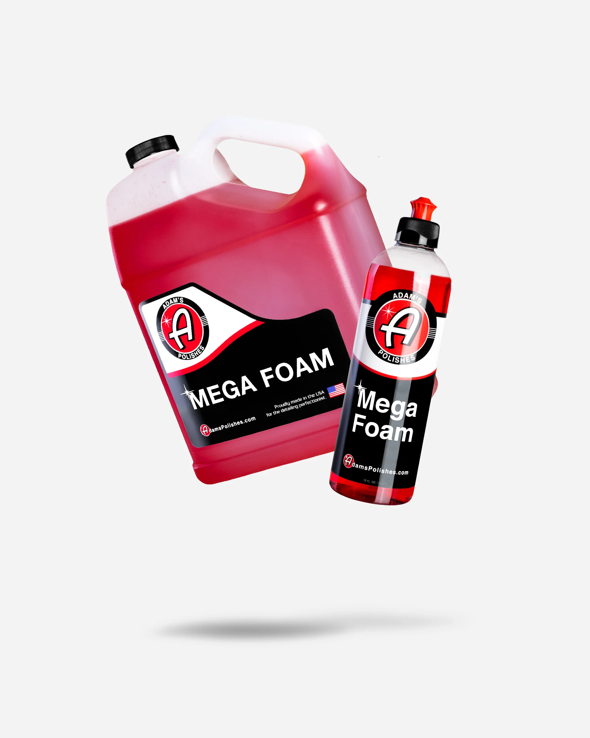 Adam's Mega Foam Gallon With Free 16oz