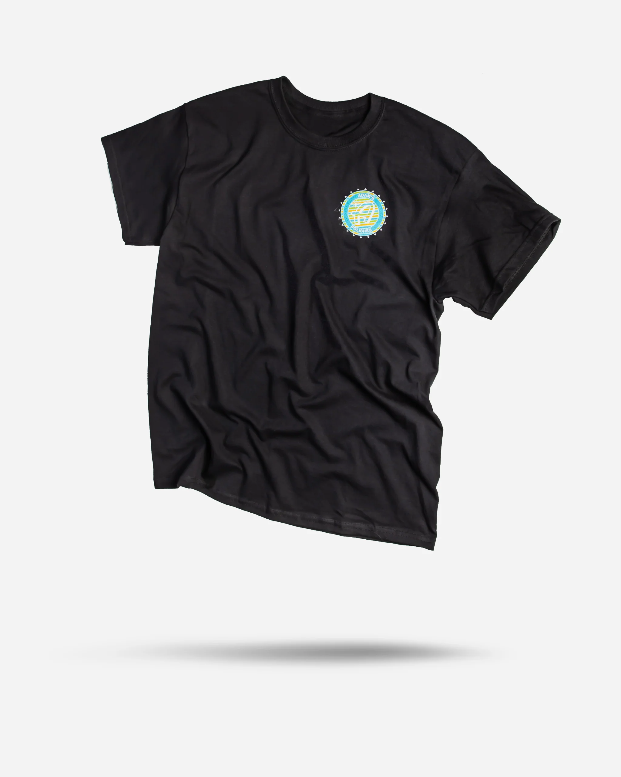 Adam's Black Polisher Logo Shirt